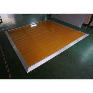 Parquet de danse portable en bois et aluminium, pour intérieur et extérieur, pour fêtes - Product Image 4