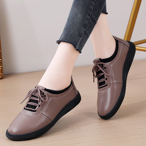 Spring Summer <b>for</b> Women Versatile Mother's <b>Shoes</b> Middle-Aged <b>Elderly</b> Soft-Soled Soft-Surface Women's Casual <b>Shoes</b> - Product Image 3