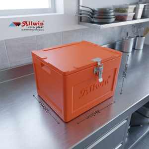 35L Roto Molded Cooler <b>Box</b> Plastic Insulated Ice Chest <b>Lockable</b> Lid Custom Color for Fishing Food <b>Storage</b> - Product Image 2