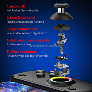 D8 Pro Không Dây Căng Ra Trò Chơi Điều Khiển Cho Windows PCAndroid/IOS/<span class=keywords><strong>PS3</strong></span>/PS4/Chuyển Đổi Ánh Trăng Gamepad Với FPS Hội Trường Kích Hoạt - Product Image 4