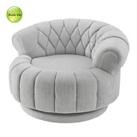 Luxuriöser Einzelsitzer-Faulenzerstuhl Komprimierbares Sofa mit Rückenlehne für Wohnzimmer