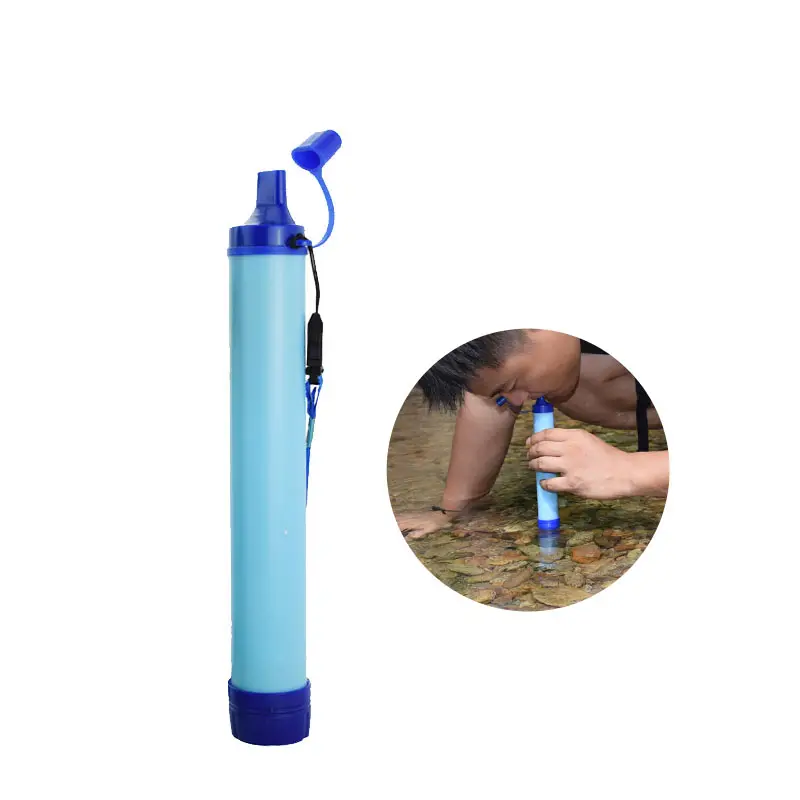 Fabriek Nieuw Ontwerp Survival Stro Persoonlijke Waterfilter Voor Camping Kwaliteit Waterfilter Draagbaar