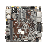 HLY Mini PC In-tel N2840 DDR3 8GB Double Gigabit LAN Double 2 COM HD-MI VGA Wifi/4G Ordinateur Carte Mère