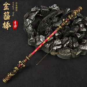 Güneş wukong silah wapon wepon sihirli değnek siyah efsane wukong altın cudgel altın çember sopa - Product Image 5