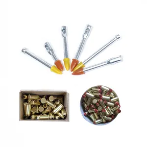 Fast Delivery 27cal .22caliber S52 S43 5.6X16mm Red Hit Power Loads Strips And Eyelet Steel Concrete Nails Nk32 Drive Pins Yiwu