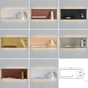 La lampada <span class=keywords><strong>da</strong></span> <span class=keywords><strong>parete</strong></span> dell'hotel di vendita diretta della fabbrica viene fornita con ricarica USB, ricarica di tipo C e funzioni di ricarica Wireless lampada <span class=keywords><strong>da</strong></span> comodino - Product Image 1