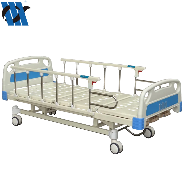 YC-T3611K(II) Chine Usine Directe Vente Réglable Manuel Lit Du Patient Médical soins infirmiers 3 manivelle manuelle Lit D'hôpital