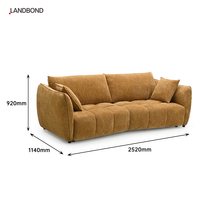 Landbond Möbel Villa Hotel Modernes Stoff-Schlafsofa Wohnzimmer Hotel-Couch Elektrisch Ausziehbares Schlafsofa