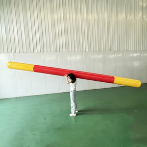 JUNAO A-4 Colonnes gonflables colorées professionnelles en PVC, installation facile, taille sur mesure, jeu <span class=keywords><strong>de</strong></span> foosball humain éducatif - Product Image 1
