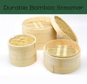 Personalize vaporizadores de bambu, cesta de bambu com tampa