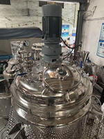 Mélangeur automatique industriel certifié CE 1000 kg pour mayonnaise, homogénéisateur sous vide cosmétique, équipement de fabrication de lotions