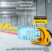 Télémètre laser à vibrations pour soldats, ruban à mesurer, règle pour surfaces courbes, instrument de mesure circulaire pour la décoration et le CAO