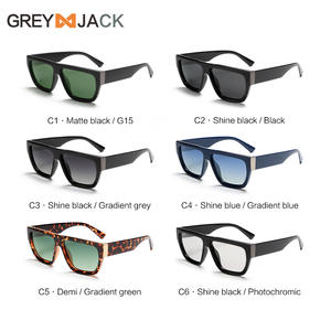 Gafas de Sol Polarizadas para Hombre Grey Jack, Montura TR, Lentes TAC, Protección UV400 Tipo 3, Color Negro para Conducir y Salidas - Product Image 1