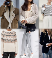 Vêtements d'occasion à bas prix pour femmes, collection automne-hiver, stock en gros, assortiment décontracté, envoi aléatoire