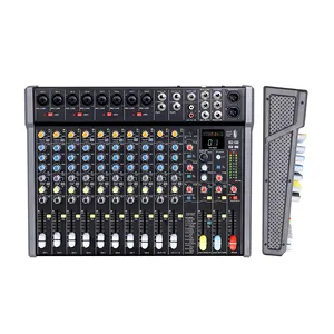 Akurasi Pro Audio MEC848 pemutar Bluetooth independen Mixer suara Mixer kartu suara Audio profesional Mixer