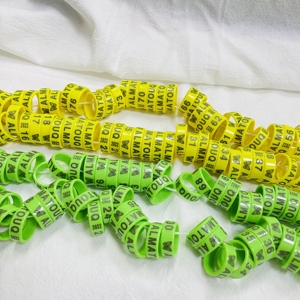 Anelli per Zampe di Piccione 14mm, Anelli Identificativi per Piccioni, Strumento di Identificazione per Volo all'Aperto, Anelli in Alluminio per Zampe - Product Image 3