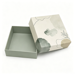Cajas de Regalo Rígidas de Primera Calidad con Impresión de Logotipo, Cajas de Cartón de Papel Reciclado, Embalaje Personalizado de Fábrica al por Mayor - Product Image 1