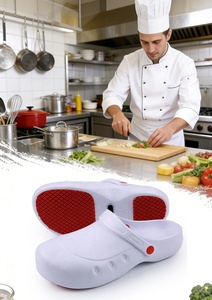 Chaussures de sécurité de travail légères en EVA antidérapantes, résistantes à l'eau et à l'huile, sans lacets, confortables <span class=keywords><strong>pour</strong></span> la cuisine, l'hôtel, l'hôpital - Product Image 6