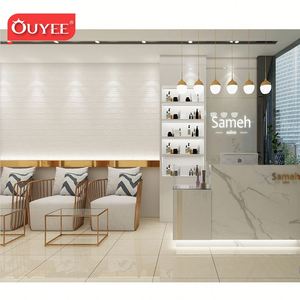 ตู้โชว์เฟอร์นิเจอร์ร้านตัดผมหรูหราทันสมัย - Product Image 4