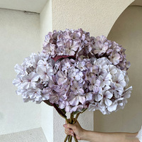 Bunga Hydrangea Buatan 63cm Grosir untuk Dekorasi Rumah dan Rangkaian Pernikahan
