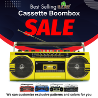 Eletree Lecteur de cassettes USB, enregistreur radio et lecteur audio, radio-cassette avec AM/FM
