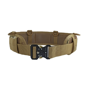Ceinture tactique camouflage DFB1206 pour hommes, en nylon, pour activités de plein air, combat, avec boucle en métal, ceinture Molle, pour la chasse, la randonnée, les sports - Product Image 6