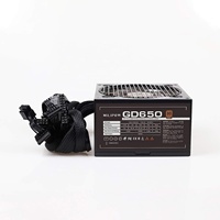 미리파우 2026 650W 브론즈 인증 PC ATX 파워 서플라이 80 플러스 AC 입력 전압 데스크탑/서버 컴퓨터 재고 1년 보증