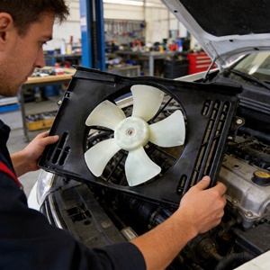 Ventilateur de refroidissement de <span class=keywords><strong>radiateur</strong></span> OEM 16363-23020 pour Toyota Corolla 2001-2007, ventilateur de refroidissement électrique 12V à montage direct, vente en gros - Product Image 3