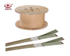 กระดาษพันมอเตอร์ ลวดทองแดงหุ้มฉนวน รูปทรงแบน/สี่เหลี่ยม สำหรับ<span class=keywords><strong>ปั๊ม</strong></span>อุตสาหกรรมและเครื่องกำเนิดไฟฟ้า - Product Image 1