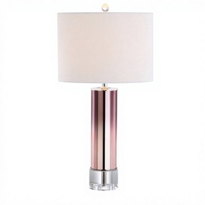 Lámpara de Mesa LED de Cristal Edward Glass para Decoración del Hogar, Dormitorio, Vestíbulo de Hotel, Habitación de Hotel - Product Image 1