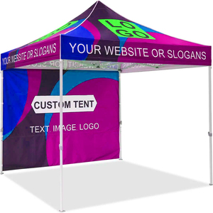 Tente de réception pliable avec bâche de <span class=keywords><strong>table</strong></span>, personnalisable, robuste, pour la publicité commerciale - Product Image 1