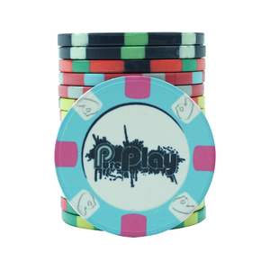Jetons de <span class=keywords><strong>poker</strong></span> de casino de <span class=keywords><strong>prix</strong></span> usine de conception libre jeton de <span class=keywords><strong>jeu</strong></span> en matériau céramique 39*3.5mm sans valeur jetons accessoires de casino - Product Image 2