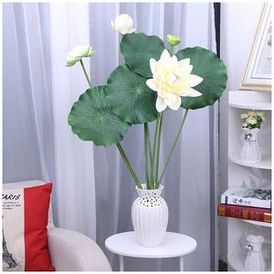<span class=keywords><strong>Fiore</strong></span> di Loto Artificiale Grande e Realistico, Falso Giglio d'Acqua per Laghetto, Piscina, Cortile, Decorazione Casa e Giardino, Fleur Artificielle - Product Image 4
