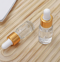 Flacons compte-gouttes rechargeables 5ml-100ml Réactif Goutte pour les yeux Flacon de pipette liquide d'aromathérapie en verre ambré