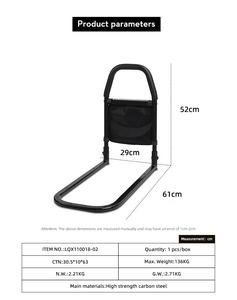 MSMT New Arrival Queen-Size-Bett Seitens chienen für ältere Erwachsene Sicherheit mit Aufbewahrung tasche Verstellbare Bett unterstützung schienen für Senioren - Product Image 3