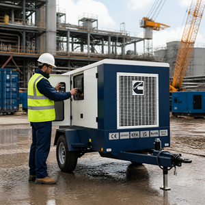 เครื่องกำเนิดไฟฟ้าดีเซล 30kva 50kva 80kva 100kva 150kva 200kva ส่งออกไปยังสหรัฐอเมริกา พร้อมใบรับรอง EPA เครื่องยนต์ PERKINS ของแท้จากสหราชอาณาจักร คัมมินส์ เว่ยชัย - Product Image 3