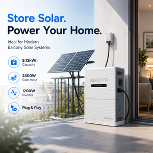 Système <span class=keywords><strong>d</strong></span>'<span class=keywords><strong>énergie</strong></span> solaire résidentiel intelligent BLUETTI pour balcon, destiné à la distribution B2B européenne - Product Image 2