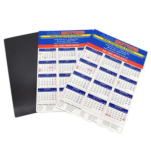 Custom Promotional Paper Calendar Magnets for Fridge
