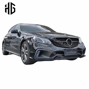 Jupes latérales de kit de carrosserie de matériel de pp pour <span class=keywords><strong>Mercedes</strong></span> Benz classe E 2014-2016 W212 modifié aux kits de carrosserie de style de W212 WD - Product Image 4