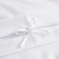 Parure de lit en coton et polyester personnalisée douce, ensemble de couettes, ensemble de draps pour lit Queen, ensemble de literie en coton pour hôtel et maison