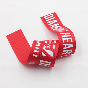 Logo rouleau meilleurs voeux ruban vêtements étiquettes personnalisées rubans ruban de satin simple face couleur personnalisée largeur personnalisée décoration - Product Image 6