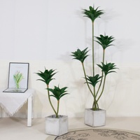 Sculpture de table extra large au look vintage moderne Plante artificielle de qualité quantité minimale de commande bas pour les décorations de Noël de Pâques et du Nouvel An