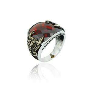 925K Sterling <b>Silver</b> Scorpion <b>Men</b> <b>Ring</b> - Product Image 2