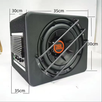 Subwoofer para Auto con Amplificador Integrado de 10 Pulgadas, Altavoces para Auto MAX1500W, Caja de Subwoofer Activa para Auto, Altavoces de Sonido, Caja de Subwoofer