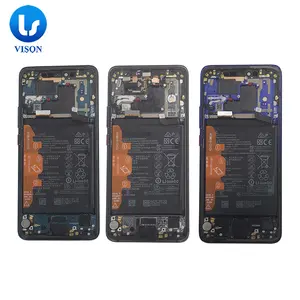 OLED נייד טלפון LCD עבור Huawei Mate 20 פרו LCD LYA-L29 תצוגת Digitizer מסך מגע עם מסגרת עצרת