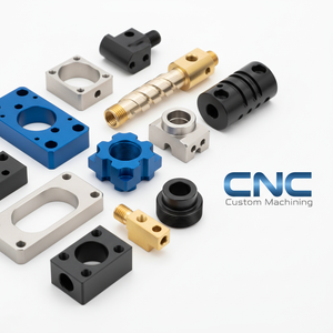 Fabricación de Componentes por Mecanizado CNC Personalizado, Fresado de 5 Ejes, Piezas Mecanizadas de Latón, Prototipo de Placa de Aluminio - Product Image 1