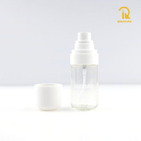 50ml 30ml Bouteille capsule vide Récipient cosmétique en plastique pour lotion et toner
