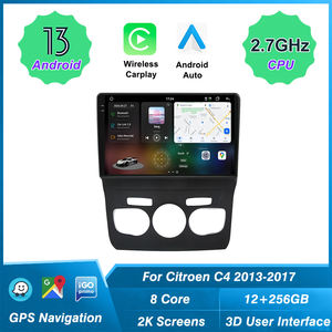 Radio Android pour voiture pour <span class=keywords><strong>Citroen</strong></span> <span class=keywords><strong>C4</strong></span> 2013-2017 10''Wireless Carplay GPS Navigation Head Unit - Product Image 2