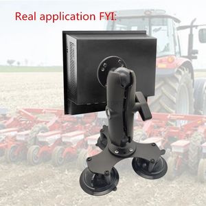 Soporte de teléfono con ventosa de vacío triple dual con bloqueo giratorio de 1 1,5 pulgadas, soporte de ventosa para cámara de camión y parabrisas de coche con base de bola - Product Image 3