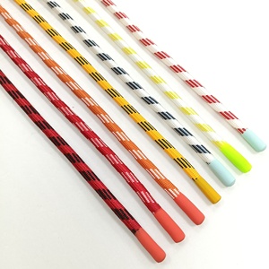 Custom Round Cord Polyester Rope Dipping End Drawcord Multicolor Mixed Woven Cotton Drawstring Cords <b>for</b> <b>Hoodie</b> Clothes <b>Strings</b> - Product Image 6